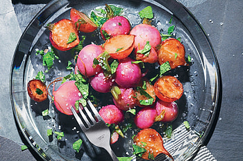 Radish recipe, Roasted radishes, Brown butter, Lemon HD wallpaper