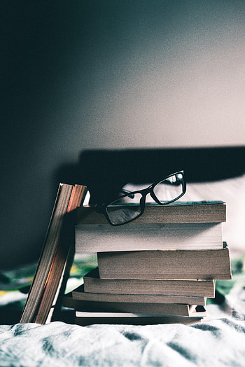 Books, Miscellanea, Miscellaneous, Glasses, Spectacles, Reading, Stack, Pile HD phone wallpaper