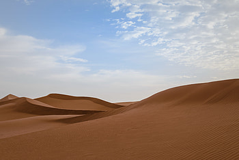 Nature, Sky, Sand, Desert, Hills, Dunes HD wallpaper