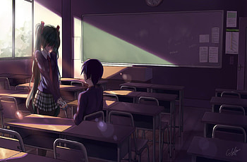 Want to go on a date?, awesome, uniform, school uniform, nice, hatsune, aqua eyes, tickets, embarrassed, hatsune miku, twintail, girl, aqua, classroom, anime, pretty, virtual, cute, vocaloid, board, beauty, miku, vocaloids, school, desk, program, skirt, beautiful, diva, tie, boy, aqua hair, cool, shy, idol HD wallpaper