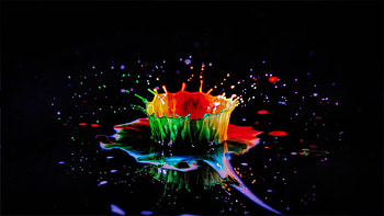 Colors of game, Squirt, Colors, Liquid, Splash HD wallpaper