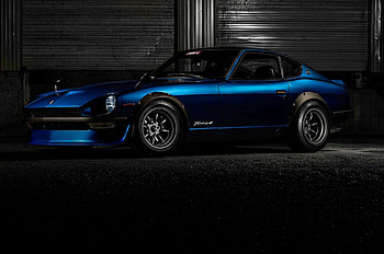 1973 Datsun 240Z, 1973, Classic, Blue, 240z HD wallpaper