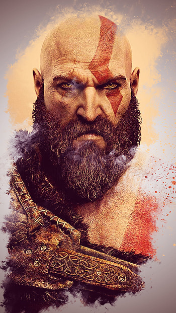GOD OF WAR, head, jaw HD phone wallpaper