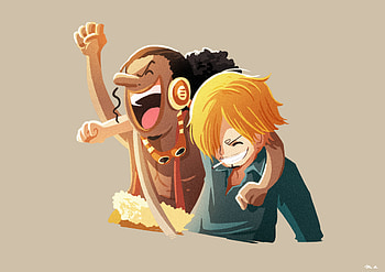 Sanji (One Piece), Usopp (One Piece), Anime, One Piece HD wallpaper