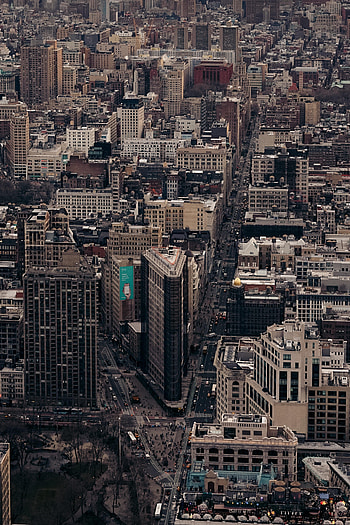 Cities, Architecture, City, Building, View From Above, Megapolis, Megalopolis HD phone wallpaper