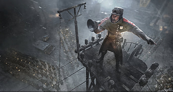 Frostpunk 2: Watchtower Sentinel —, video game, Frostpunk 2 HD wallpaper
