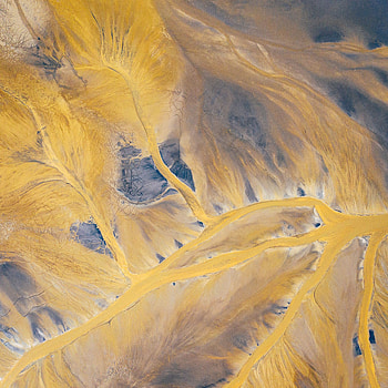 Desert, View From Above, Texture, Textures, Relief HD phone wallpaper