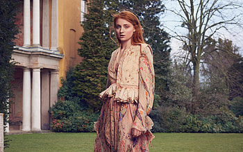 Sophie Turner, English beauty, 2018, red head HD wallpaper