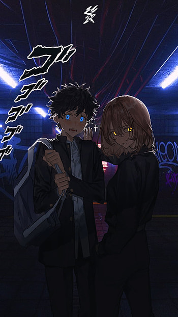 Tokyo revengers, electric blue, flash graphy HD phone wallpaper