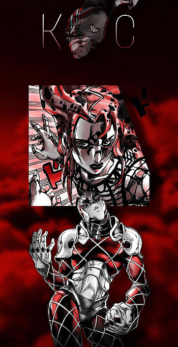 Diavolo By Cashmere, By Cashmere, jojo, King Crimson, Jojo Part 5, Golden Wind HD phone wallpaper
