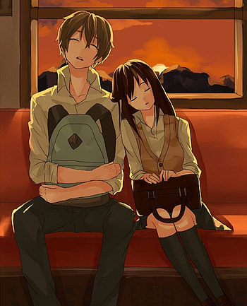 Anime, school HD phone wallpaper