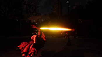 Miles Dodging a Bullet, video game HD wallpaper