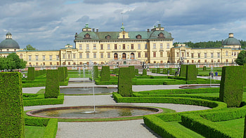Drottningholm Palace, Stockholm, Sweden, Stock video HD wallpaper