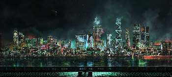 Neuro Valley 2050 , cyberpunk, city, artist, artwork, digital-art, buildings, night, deviantart HD wallpaper