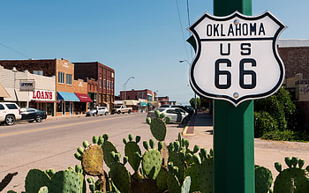 Oklahoma, Route 66, Few kicks, Texas monthly HD wallpaper