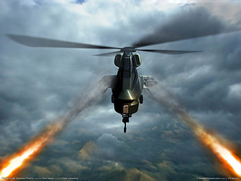 Operation Phoenix, thunderstrike, adventure, video game, helicopter, thunderstrike- operation phoenix, attack, , fire HD wallpaper