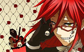 Grell Sutcliff, Anime, Zerochan, board HD wallpaper