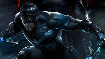 Nightwing Art New, nightwing, superheroes, artwork HD wallpaper