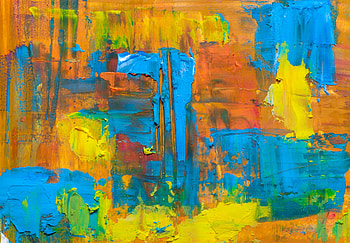 Abstraction, art, painting, colorful HD wallpaper