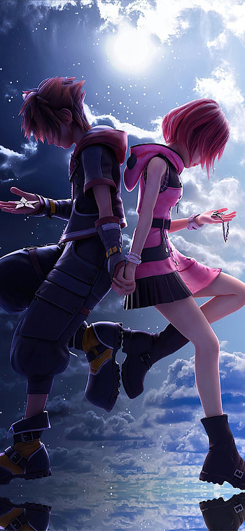 Kairi kingdom hearts anime, Beloved video game character, Friendship bonds, Magical worlds HD phone wallpaper