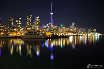 Toronto Skyline, Night graphy, City lights, Urban landscapes HD wallpaper