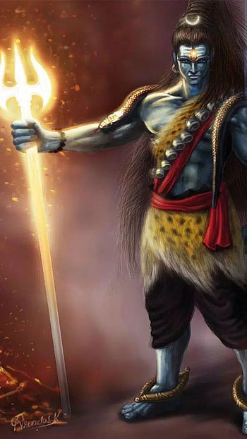 Best Mahadev, Creative, Painting HD phone wallpaper