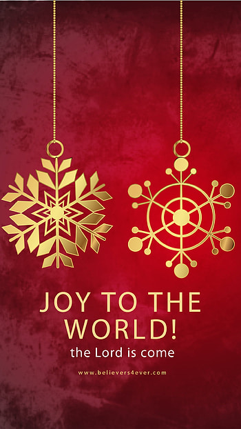 Joy to the world Christian Christmas mobile for Android s, 6s HD phone wallpaper