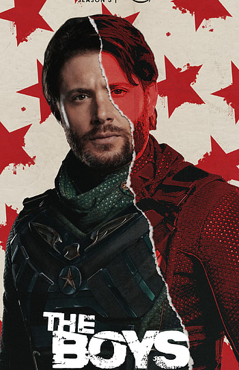 Soldier Boy (The Boys), Digital art, Jensen Ackles fanart, Creative designs HD phone wallpaper