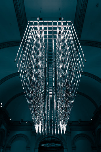 Miscellanea, Miscellaneous, Washington, Chandelier, Ceiling, Luxurious, Renwick Gallery HD phone wallpaper