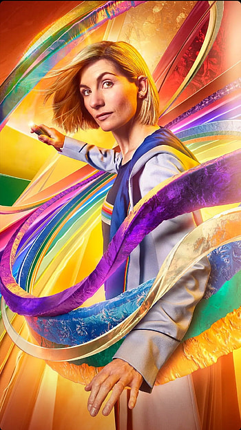 The Doctor- Flux, Timetravel, 13th doctor, Tardis, Doctor who, Jodie Whittaker, The doctor, Time lord, Doctor who:Flux HD phone wallpaper