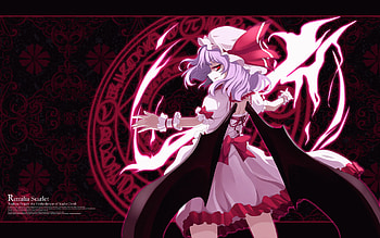 Remilia Scarlet Touhou gif HD wallpaper