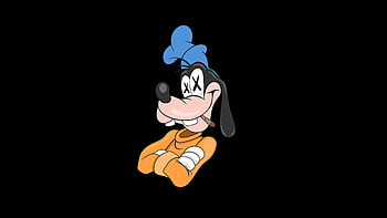 Goofy Oled , goofy, cartoons, dark, black, oled, artist, artwork, digital-art HD wallpaper