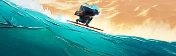 video game, Sword of the Sea HD wallpaper