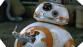 STAR WARS 7 'The Force Awakens' - BB-8 THUMB UP - Movie Clip HD wallpaper