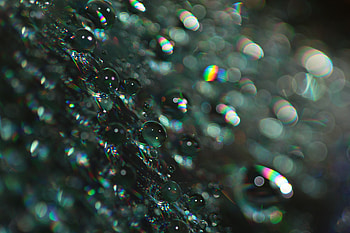Abstract, Bubbles, Macro, Glare, Shine, Brilliance, Bokeh, Boquet HD wallpaper