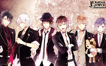 Diabolik Lovers!, Subaru Sakamaki, awesome, Laito Sakamaki, purple hair, diabolik lovers, uniform, anime boys, red eyes, red hair, purple eyes, nice, Reiji Sakamaki, Ayato Sakamaki, blonde hair, male, sexy, short hairglasses, blue eyes, smile, beautiful, black hair, vampire, demon, Shu Sakamaki, pretty, Kanato Sakamaki, lights, white hair, cool, green eyes HD wallpaper