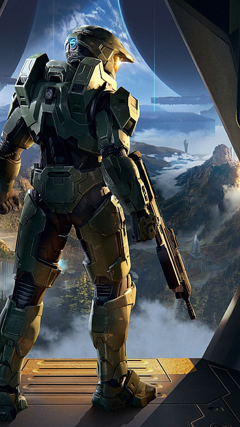 Halo Infinite, Halo Master Chief HD phone wallpaper