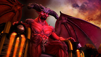 Jesus Vs Satan HD wallpaper