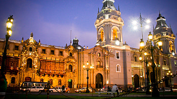 Lima Metropolitan Cathedral, Peru HD wallpaper