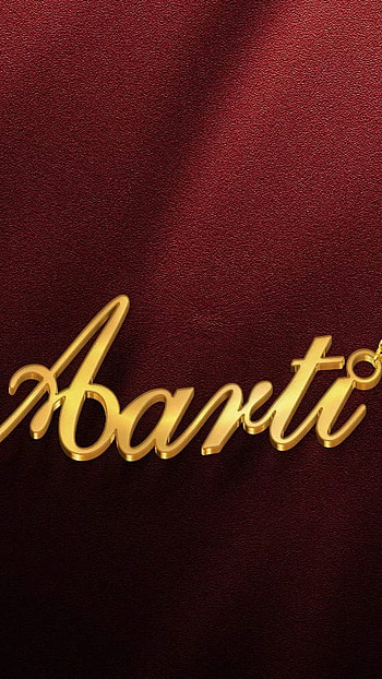 A Name, Golden Locket, Aarti HD phone wallpaper