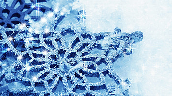 Blue Persona Shine Firefox Snowflake Cold Snow Crystal Stars Winter Diamonds Screensavers - HD wallpaper