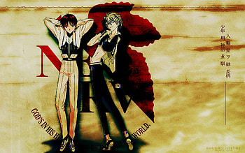 Kaworu Nagisa, Anime, Neon Genesis Evangelion, Nerv (Evangelion), Shinji Ikari, Evangelion HD wallpaper