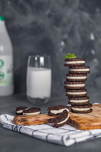 Food, Desert, Cookies, Brown HD phone wallpaper