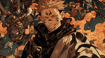 Sukuna, Sukuna (Jujutsu Kaisen), Jujutsu Kaisen, AI Art HD wallpaper