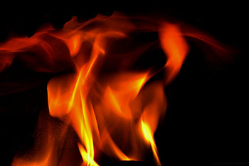 Flames, abstract, 3d, fire HD wallpaper