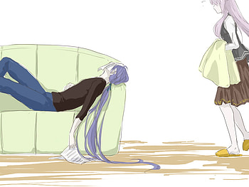 My Brother and I, brother, anime, sister, home HD wallpaper