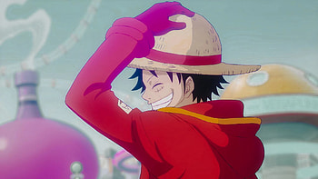 Luffy Eye-Catcher Beautiful Shot, Anime, One Piece, Monkey D. Luffy, straw hat, smile HD wallpaper