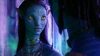 Zoe Saldana, Avatar movie, Neytiri, Women human face HD wallpaper