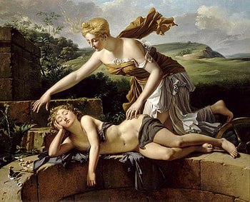 Pierre Bouillon (1776–1831) * La Fortune et l'enfant,1801, art, painting, woman, pierre bouillon HD wallpaper
