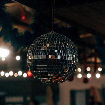 Music, Glare, Ball, Sphere, Mirror, Mirrored, Disco HD phone wallpaper